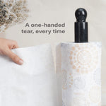 Handmade Black Marble Kitchen Paper Towel Holder