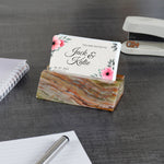 Green Onyx Marble Business Card Holder