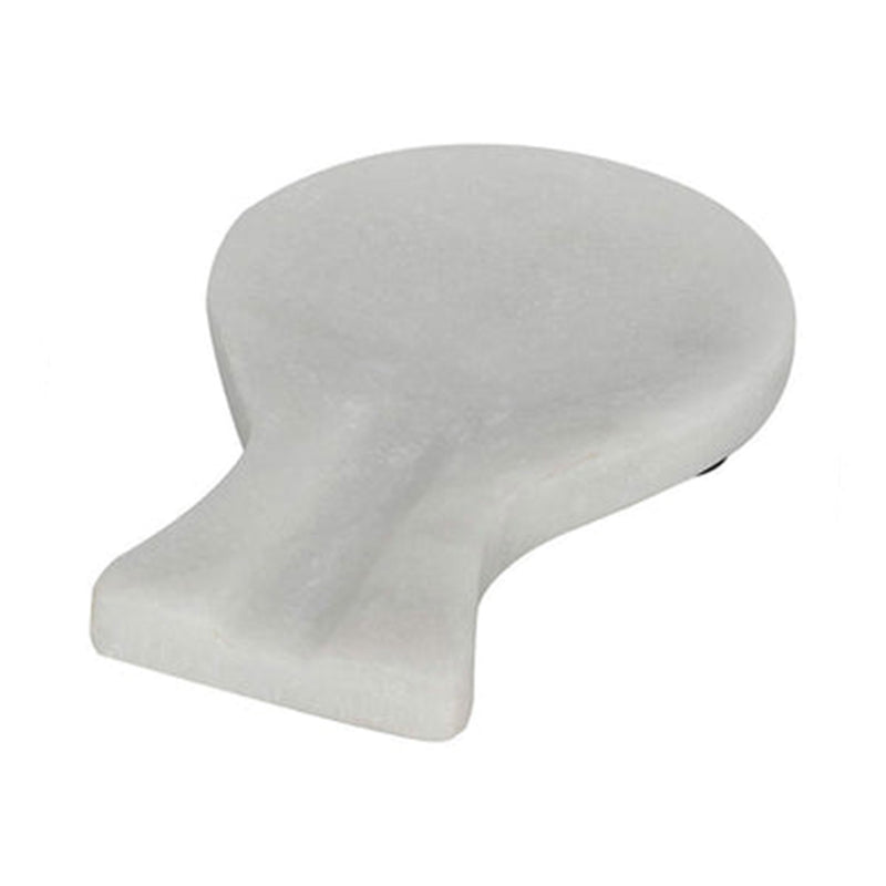 Hand Made Marble White Spoon Rest