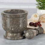 Marble Oceanic Mortar and Pestle