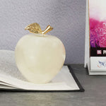 White Paper Weight - Handmade Marble