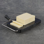 Black Marble Cheese Slicer With Stainless Wire