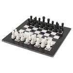 15 Inches Handmade Marble Black and White High Quality Chess Set