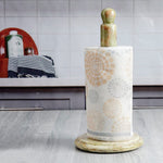 Green onyx Marble Paper Towel Holder