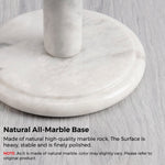 Handmade White Marble Kitchen Paper Towel Holder